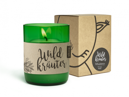 Scented candle - Wild herbs