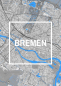 Preview: Bremen - Framed City - City Map
