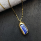 Preview: Necklace with lapis lazuli