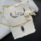 Preview: Necklace with lapis lazuli