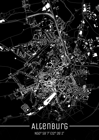 Altenburg City Map