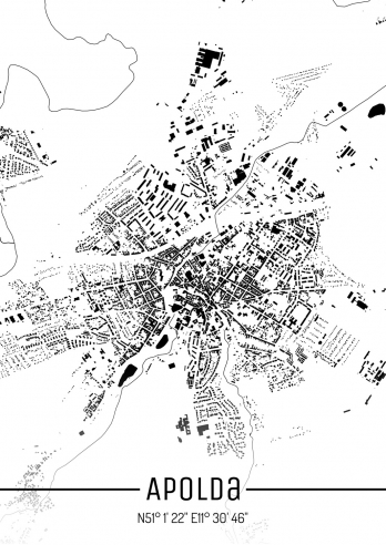 Apolda Stadtplan