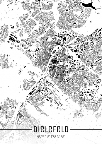 Bielefeld Stadtplan