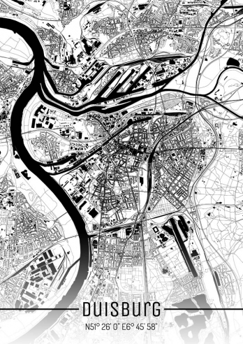 Duisburg Stadtplan