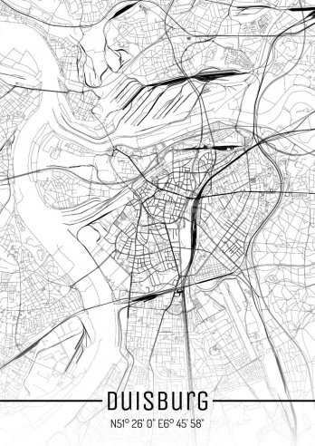 Duisburg Stadtplan