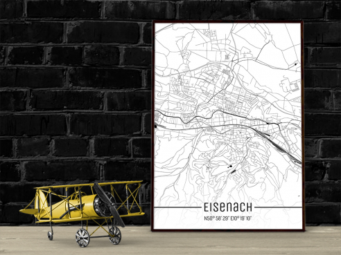 Eisenach Stadtplan