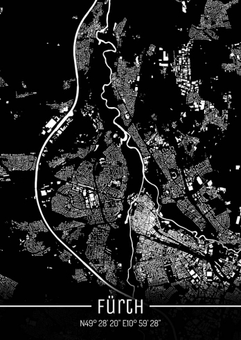 Fürth City Map