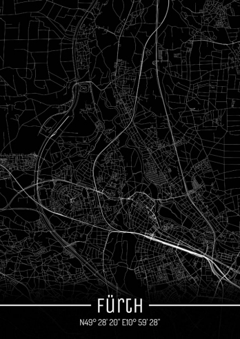 Fürth City Map