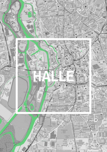 Halle Framed City