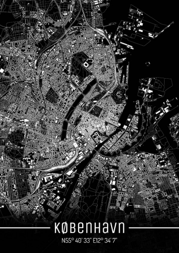 Stadtplan Kopenhagen