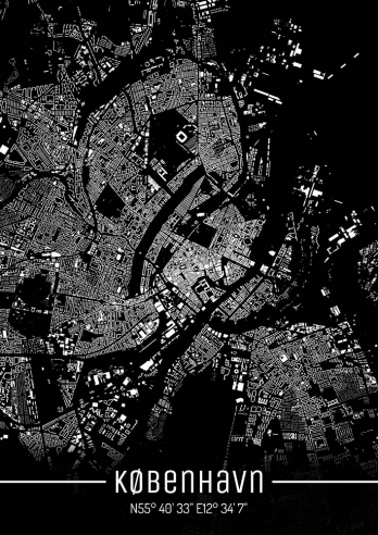 Stadtplan Kopenhagen