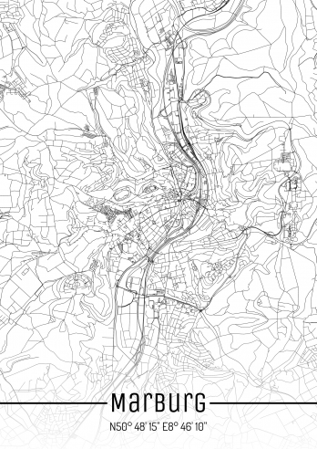 Marburg Stadtplan