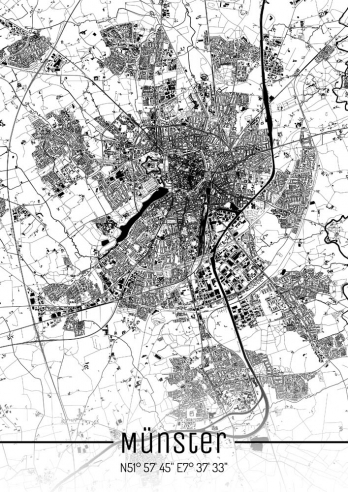 Münster Citymap