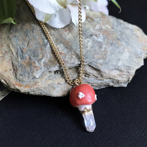 Necklace mushroom