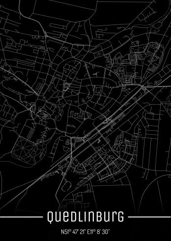 Quedlinburg City Map