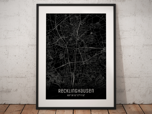 Recklinghausen City Map