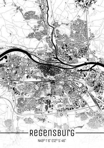 Regensburg Stadtplan