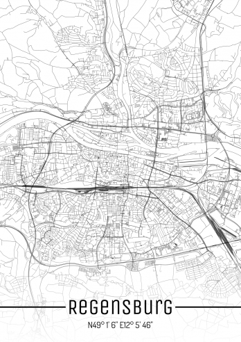 Regensburg Stadtplan