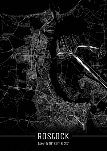 Rostock City Map