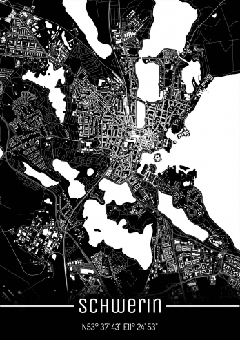 Schwerin City Map