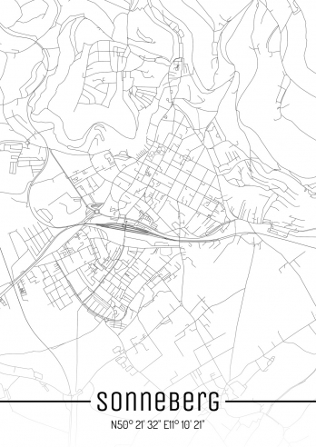 Sonneberg Citymap