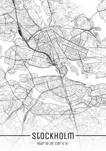 Stockholm Stadtplan