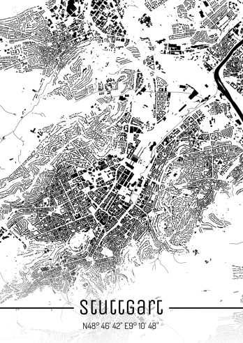 Stuttgart Citymap