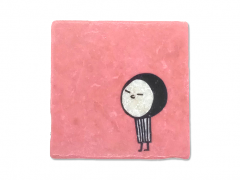 Illustrated tile - Matilda