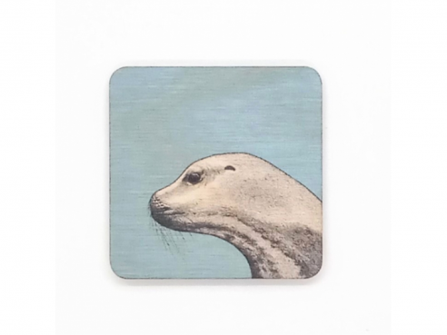 Wooden magnet - seal