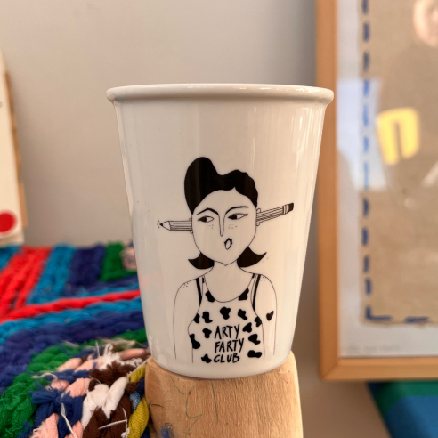 Kaffeebecher - arty farty club