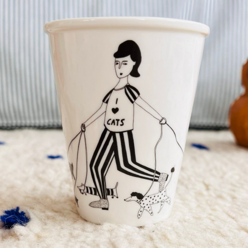 Kaffeebecher - I love cats