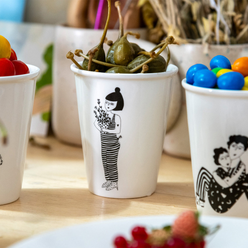 Kaffeebecher - Lili Flowerpot