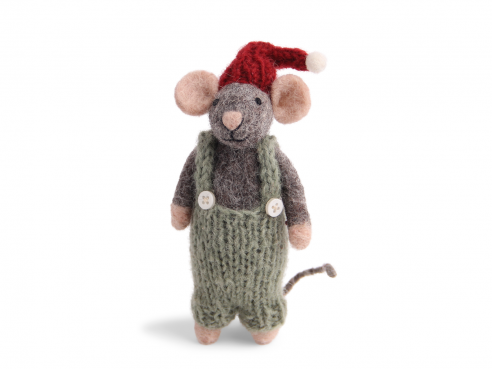 Maus mit grüner Hose