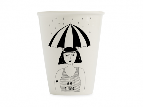 Kaffeebecher - I am fine