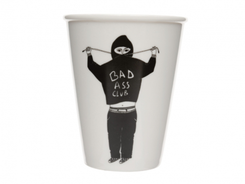 cofee cup Bad Ass Club