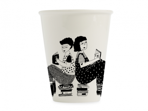 Kaffeebecher - book lovers