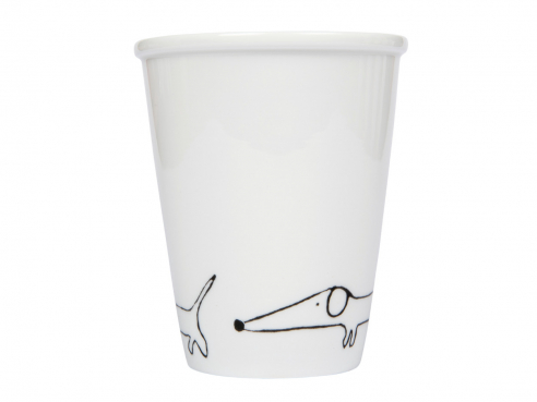 cofee cup dachshund