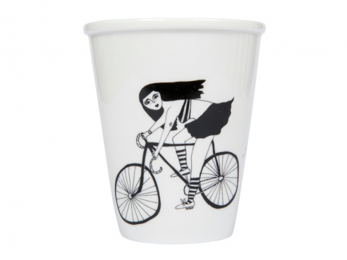 cup - fixie girl