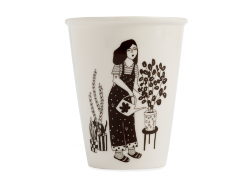 Kaffeebecher - Lili Flowerpot