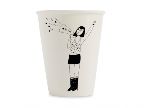 cofee cup - Power to all woman