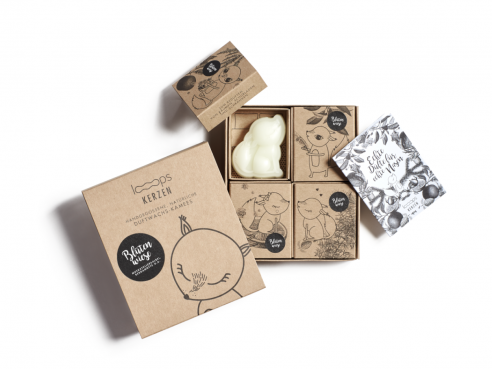 Scented Wax Cameo Set - flower meadow