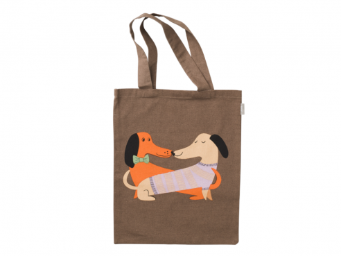 tote bag Dog love