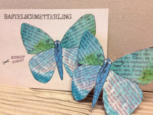 Craft-Postcard - butterfly