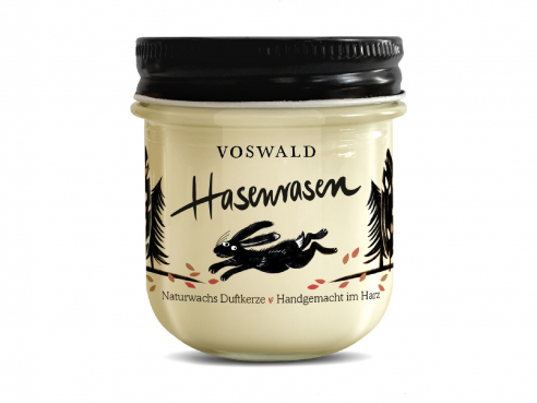 Scented candle - Hasenrasen (Rabbits Race)