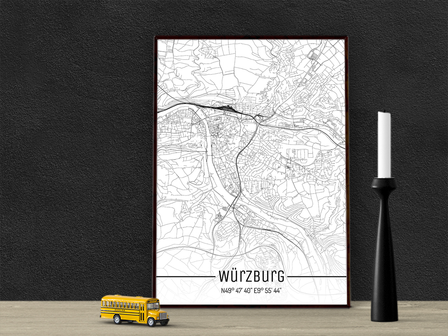 KlausUndSo - Stadtplan Würzburg - Just a Map