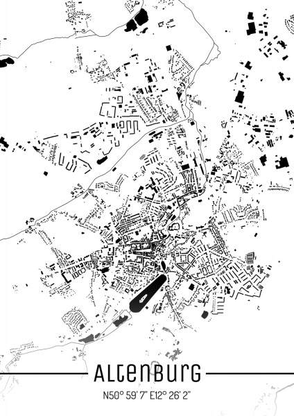 Altenburg Citymap