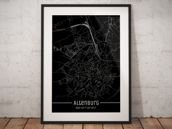 Altenburg City Map