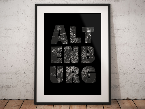 City Poster Altenburg