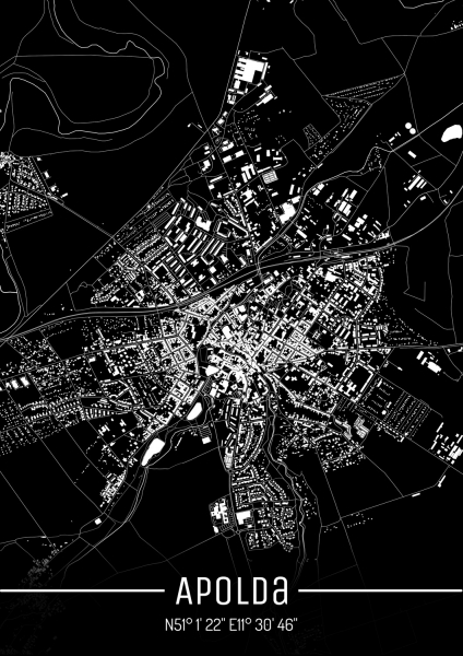 Stadtplan Apolda