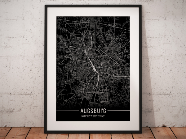 Augsburg City Map